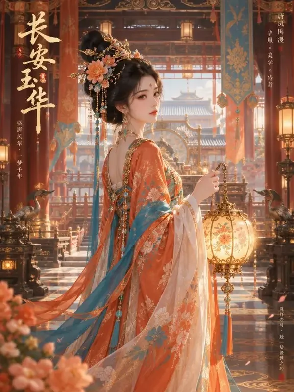 女神风华:一颦一笑 - 古装短剧封面 女神风华:一颦一笑 短剧封面,古装题材